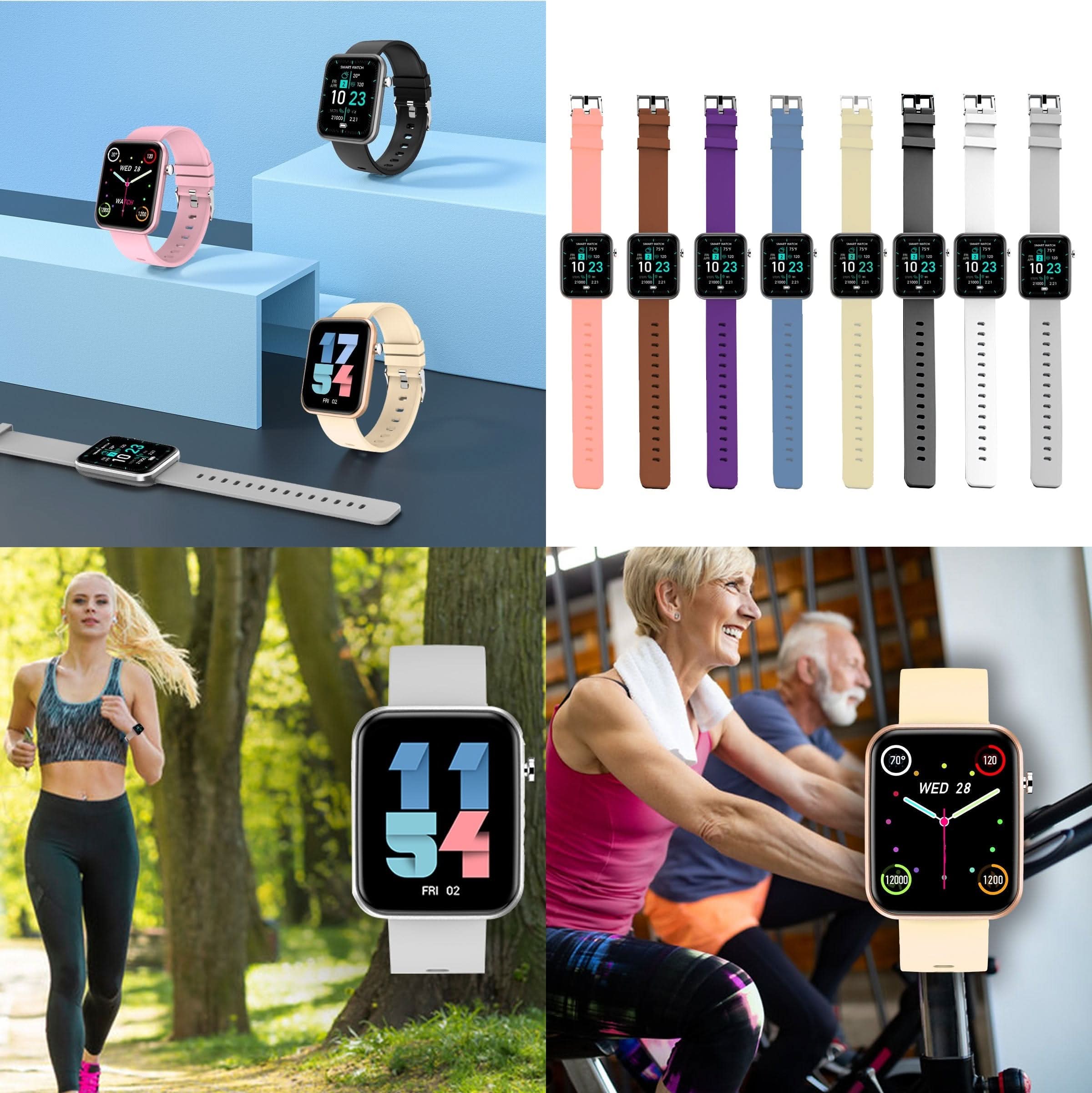 🎁 FitVibe Watch 3X Wellness Smartwatch - 2nd Watch - Zhoras333 US