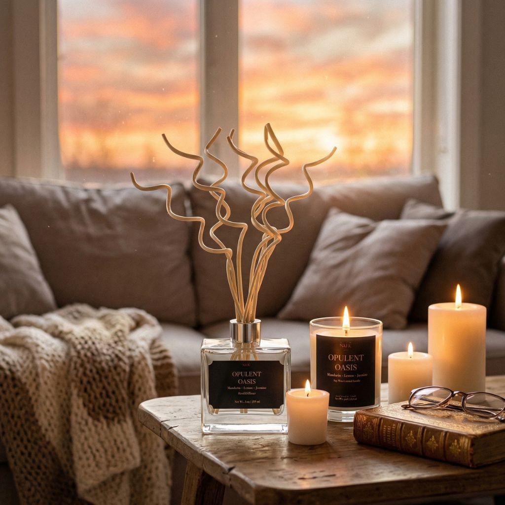 Reed Diffuser — Passive Home Fragrance - Zhoras333 US