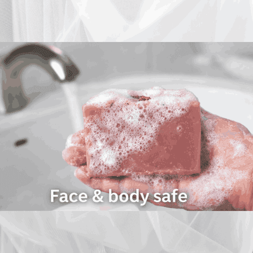 Rose Geranium Facial & Body Soap Bar - Zhoras333 US