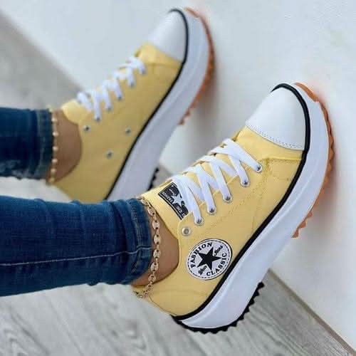 VivaStride Canvas Sport Sneakers - Zhoras333 US