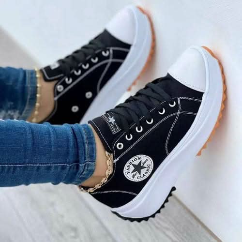 VivaStride Canvas Sport Sneakers - Zhoras333 US
