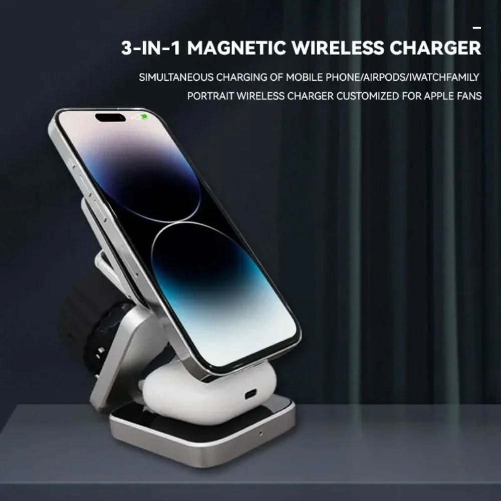 MagFold Trio Pro 3 - in - 1 Magnetic Charger - Zhoras333 US