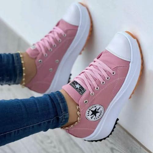 VivaStride Canvas Sport Sneakers - Zhoras333 US