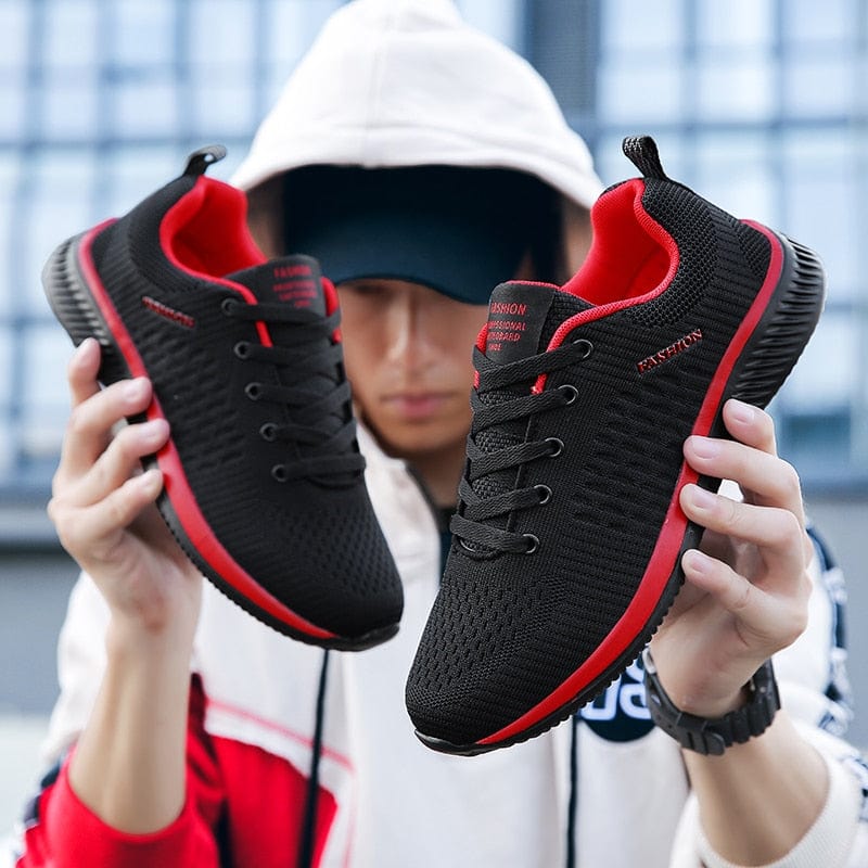 StrideCore Mens Breathable Mesh Sneakers - Zhoras333 US