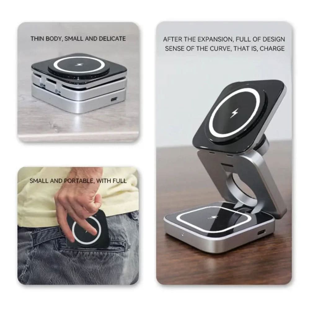 MagFold Trio Pro 3 - in - 1 Magnetic Charger - Zhoras333 US