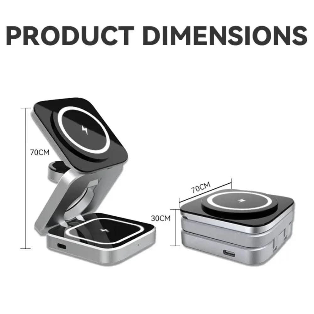 MagFold Trio Pro 3 - in - 1 Magnetic Charger - Zhoras333 US
