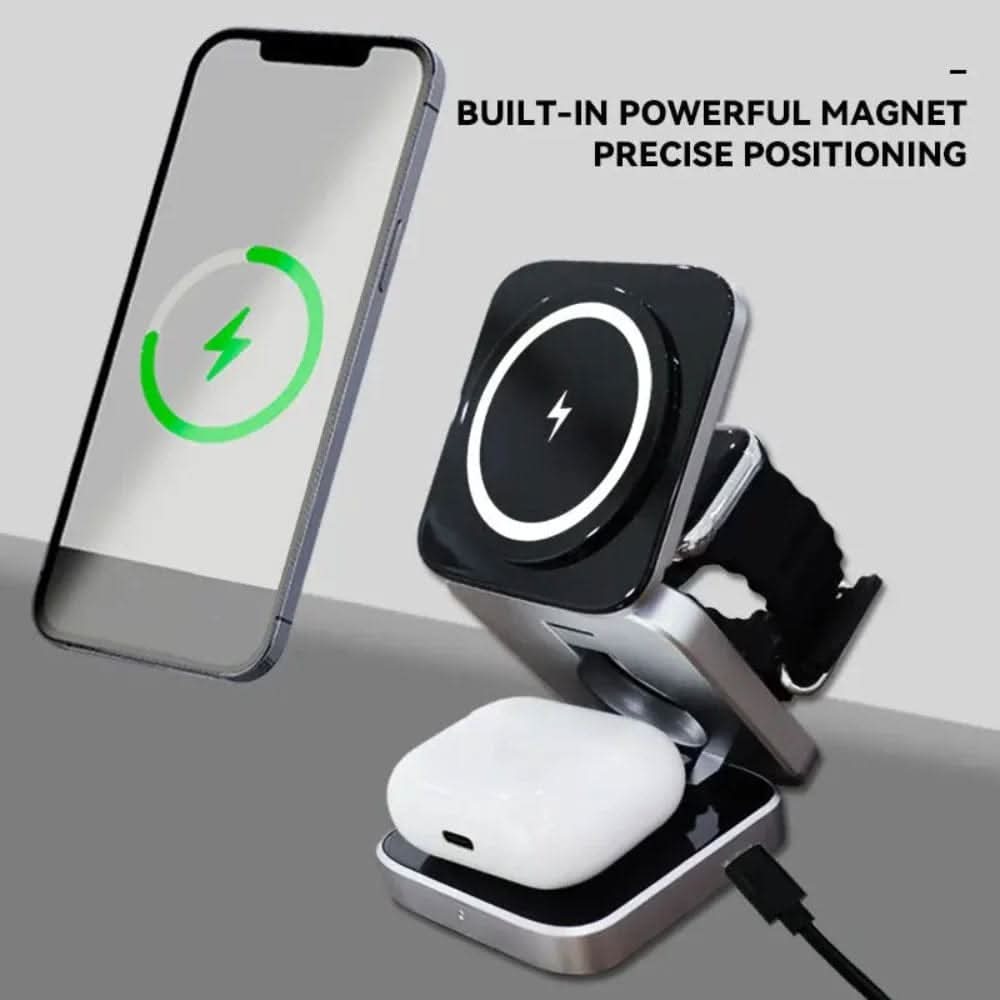 MagFold Trio Pro 3 - in - 1 Magnetic Charger - Zhoras333 US