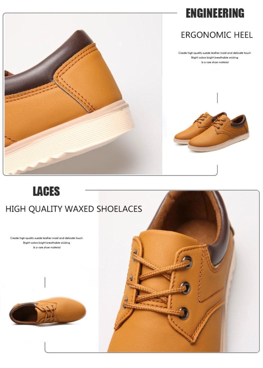 UrbanForm Men's Classic Oxford Sneakers - Zhoras333 US