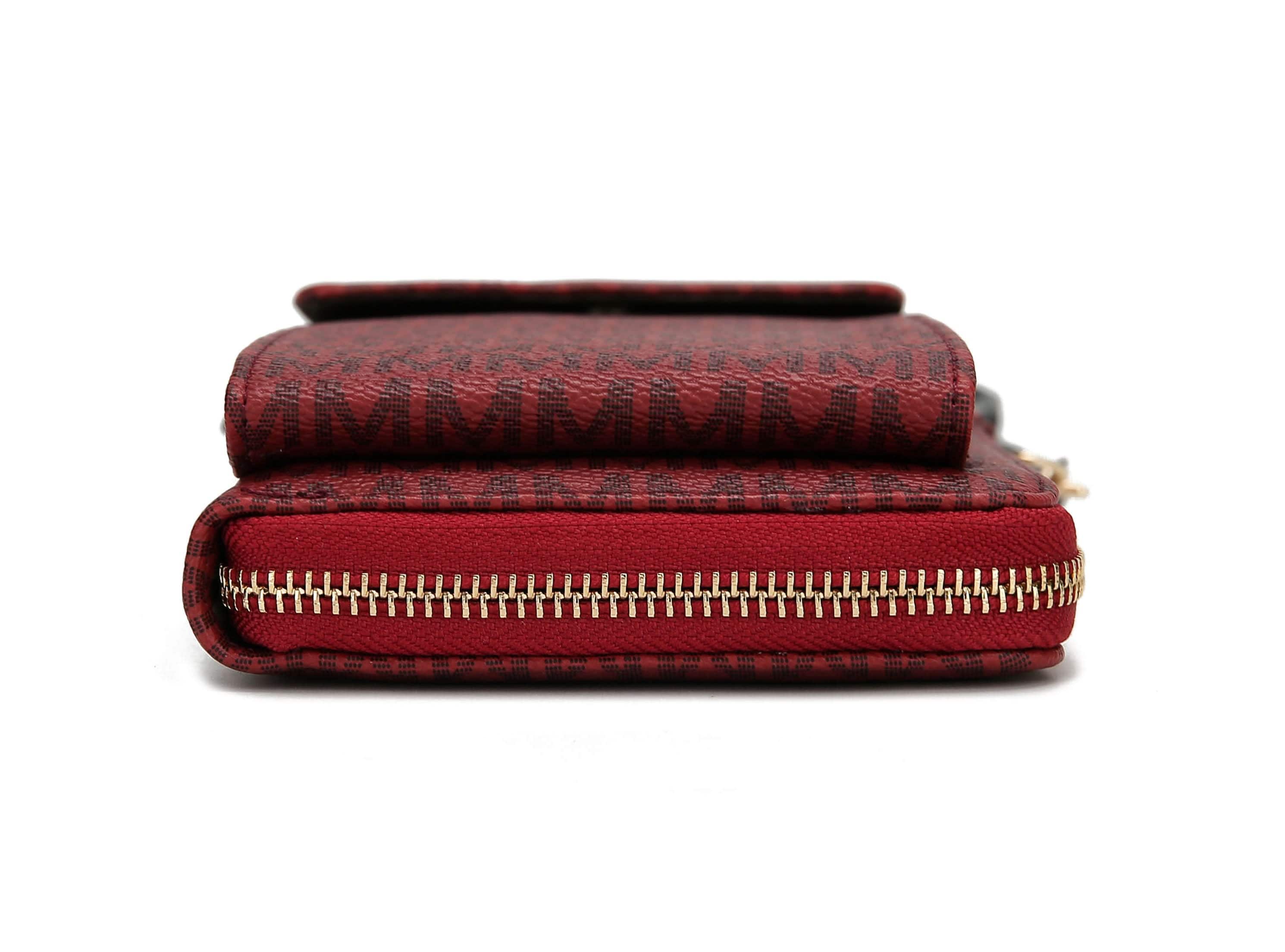 Mala LuxeTouch Crossbody Wallet Purse - Zhoras333 US