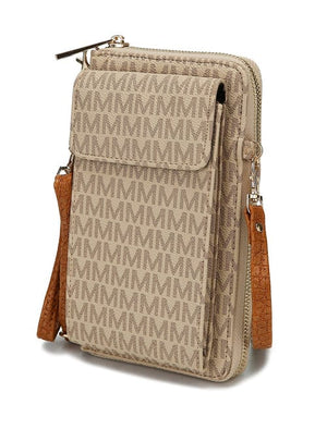 Mala LuxeTouch Crossbody Wallet Purse - Zhoras333 US