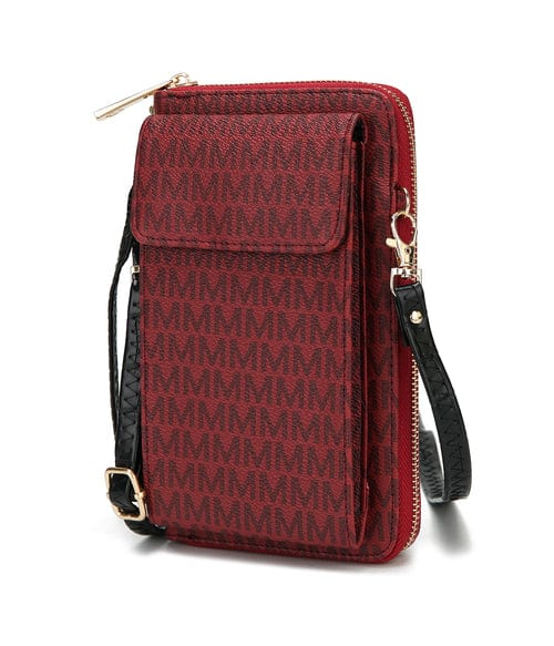 Mala LuxeTouch Crossbody Wallet Purse - Zhoras333 US