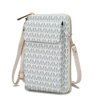 Mala LuxeTouch Crossbody Wallet Purse - Zhoras333 US