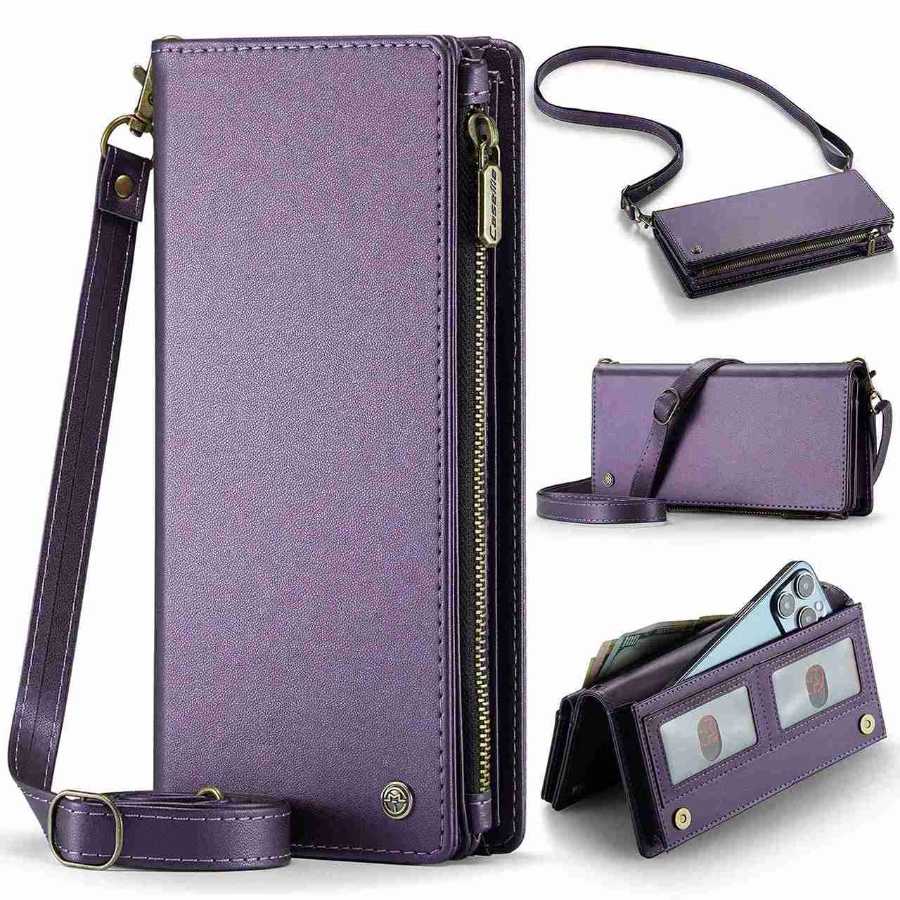 LuxeHold Multi - Pocket Wallet - Crossbody - Zhoras333 US