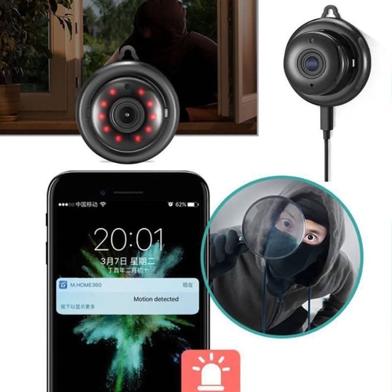 StealthGuard Mini 1080P WiFi Spy Camera! - Zhoras333 US