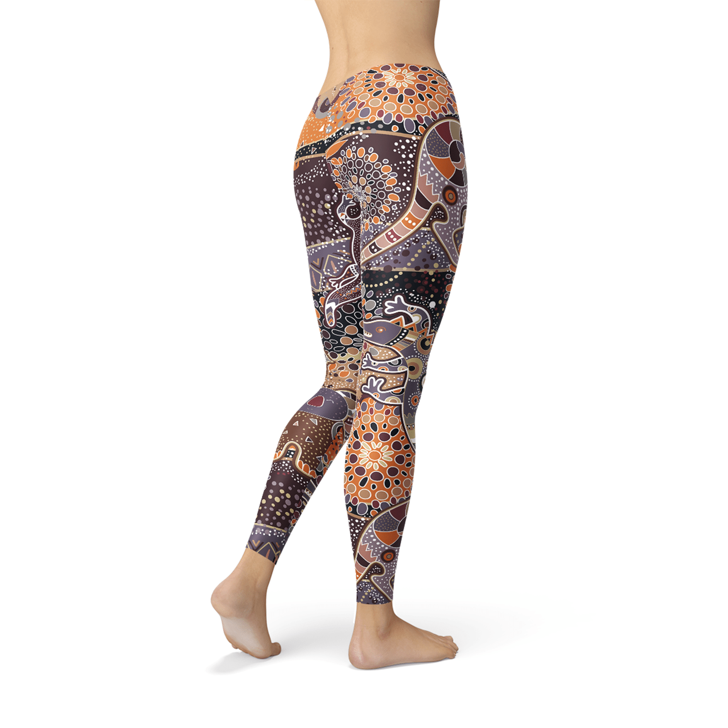 Sacred Earth Boho Tribal Leggings - Zhoras333 US