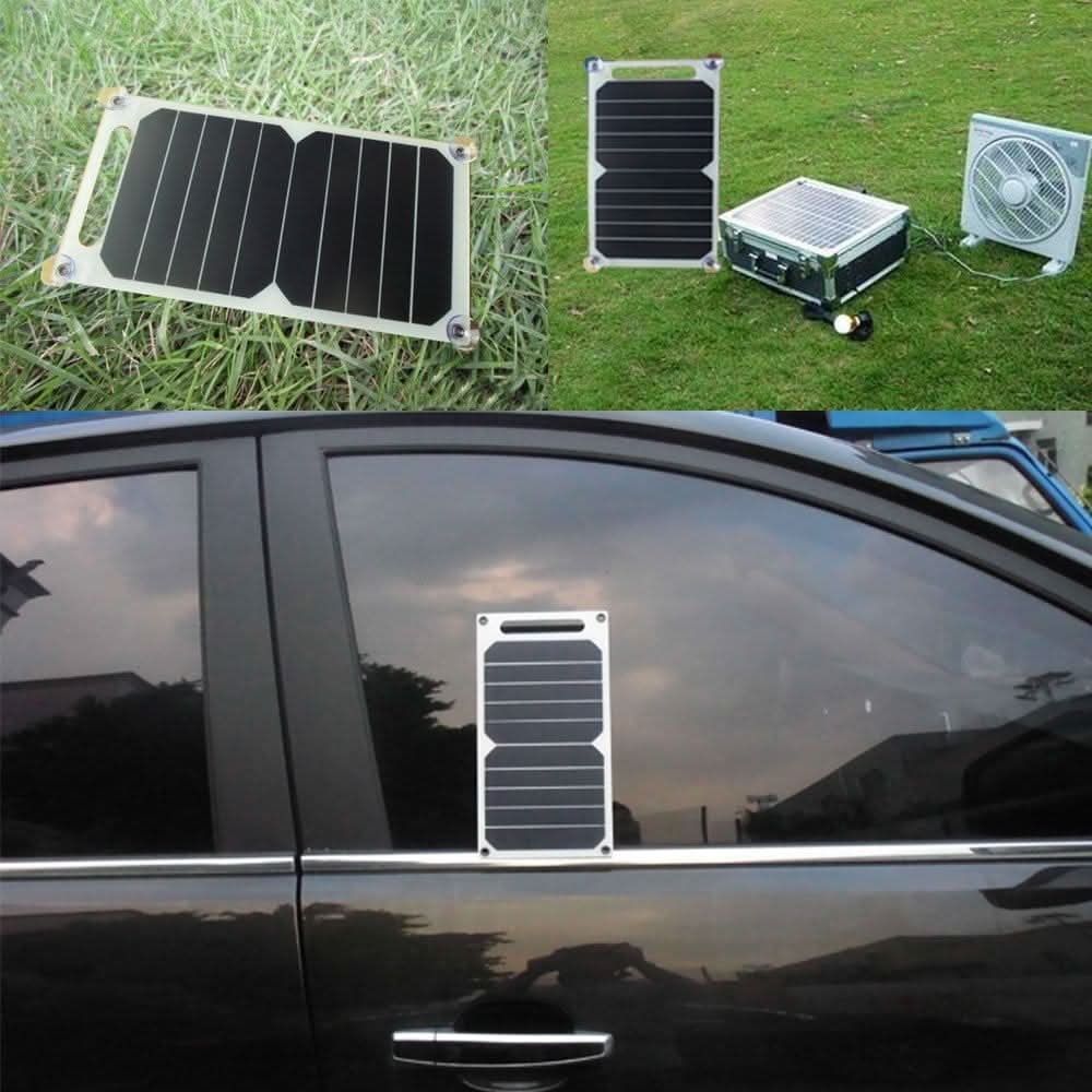 SunPort 10W Solar Charging Panel Outdoor - Zhoras333 US