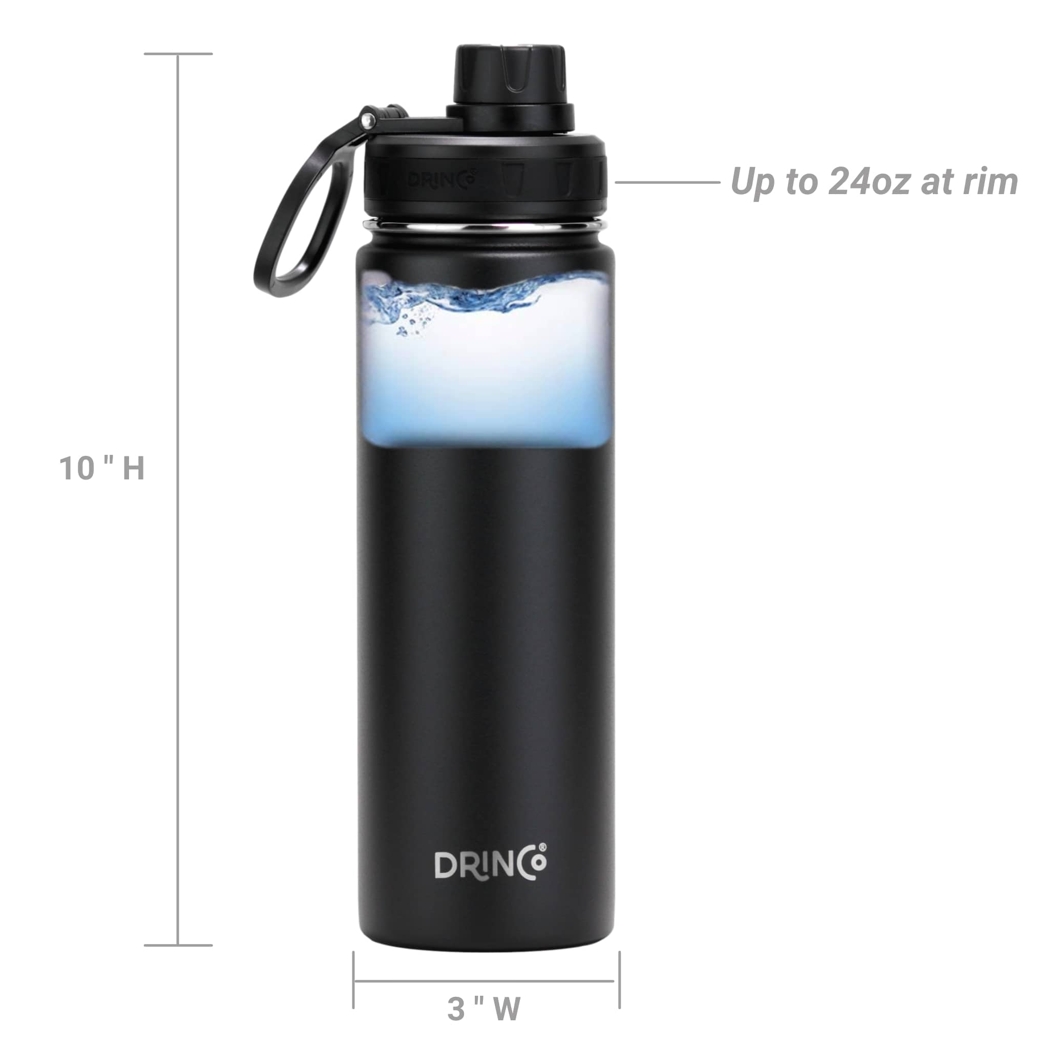 DRINCO 22oz Adventure Water Bottle - Zhoras333 US