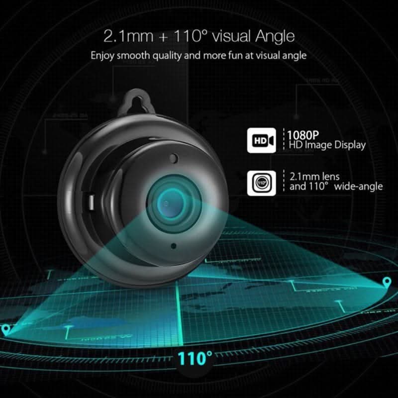 StealthGuard Mini 1080P WiFi Spy Camera! - Zhoras333 US
