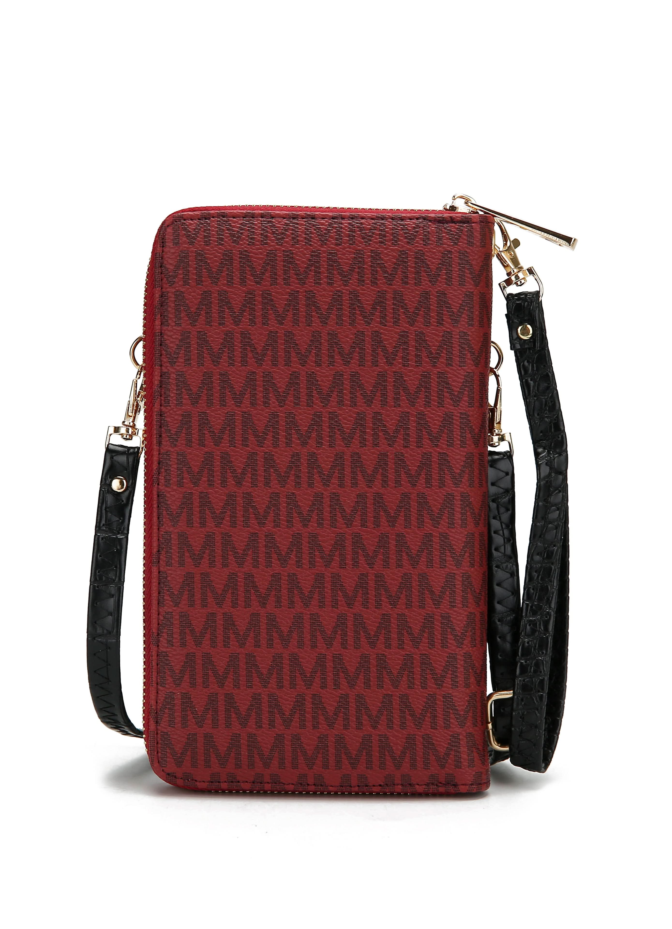 Mala LuxeTouch Crossbody Wallet Purse - Zhoras333 US