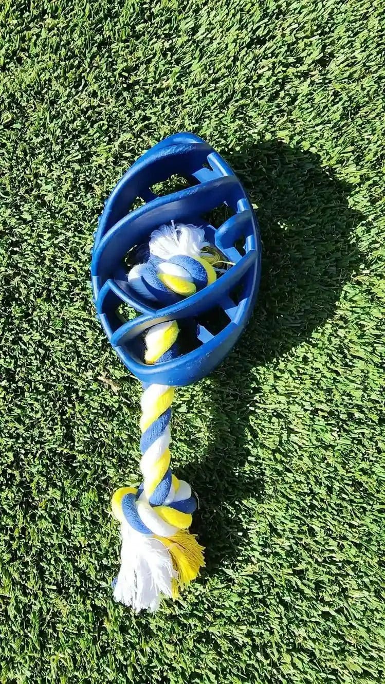 Tough Grip Football Chew Toy for Dogs - Zhoras333 US
