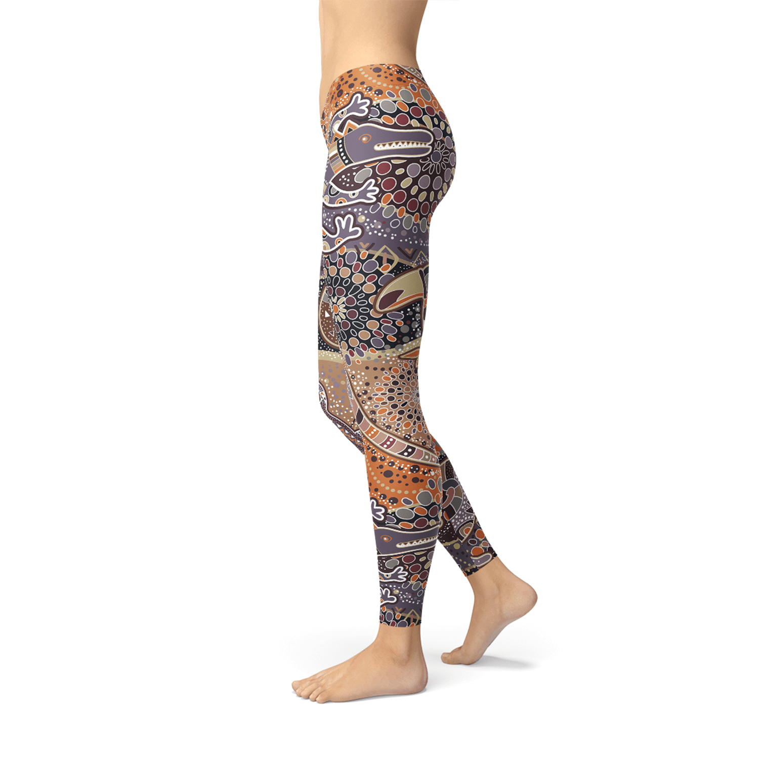 Sacred Earth Boho Tribal Leggings - Zhoras333 US