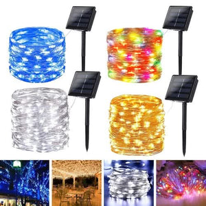 LumiGlow Solar Fairy String Lights Magic - Zhoras333 US