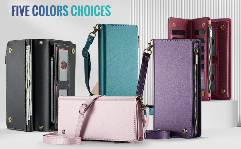 LuxeHold Multi - Pocket Wallet - Crossbody - Zhoras333 US
