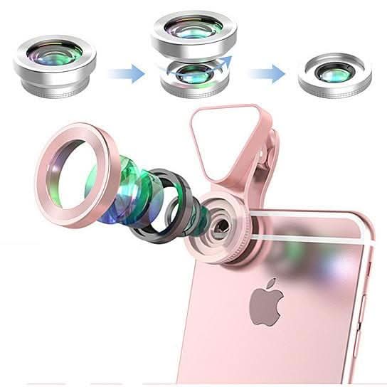 LumiClip Lens & LED Selfie Light - Zhoras333 US