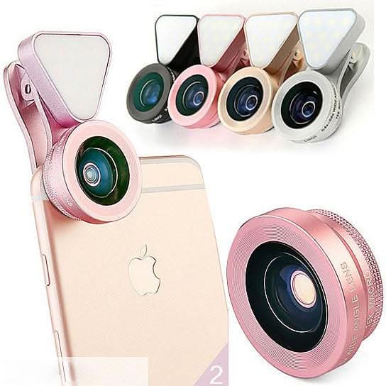 LumiClip Lens & LED Selfie Light - Zhoras333 US