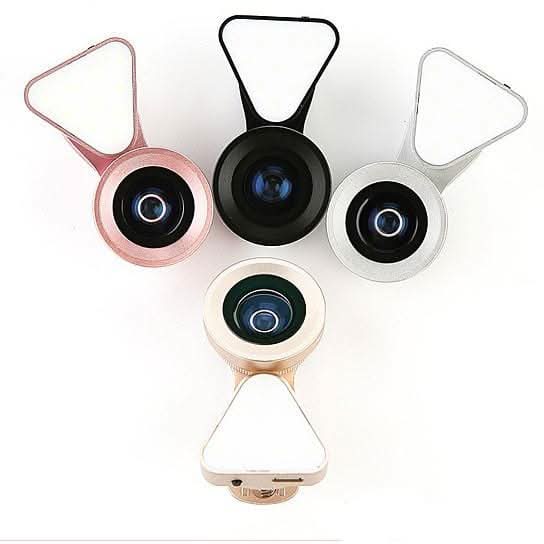LumiClip Lens & LED Selfie Light - Zhoras333 US