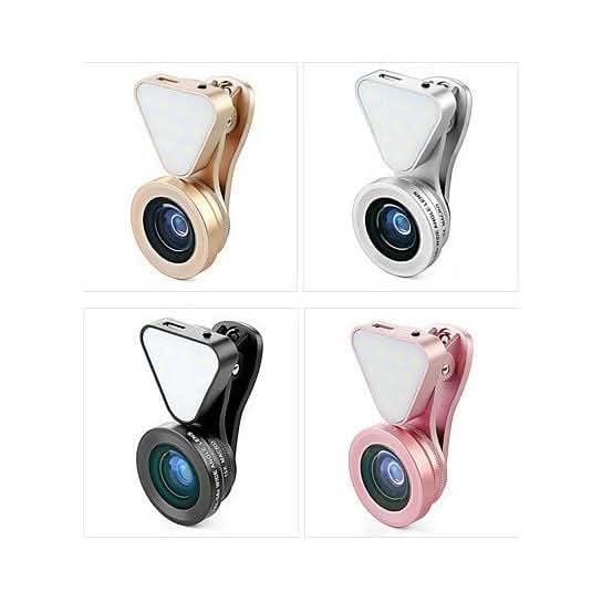 LumiClip Lens & LED Selfie Light - Zhoras333 US