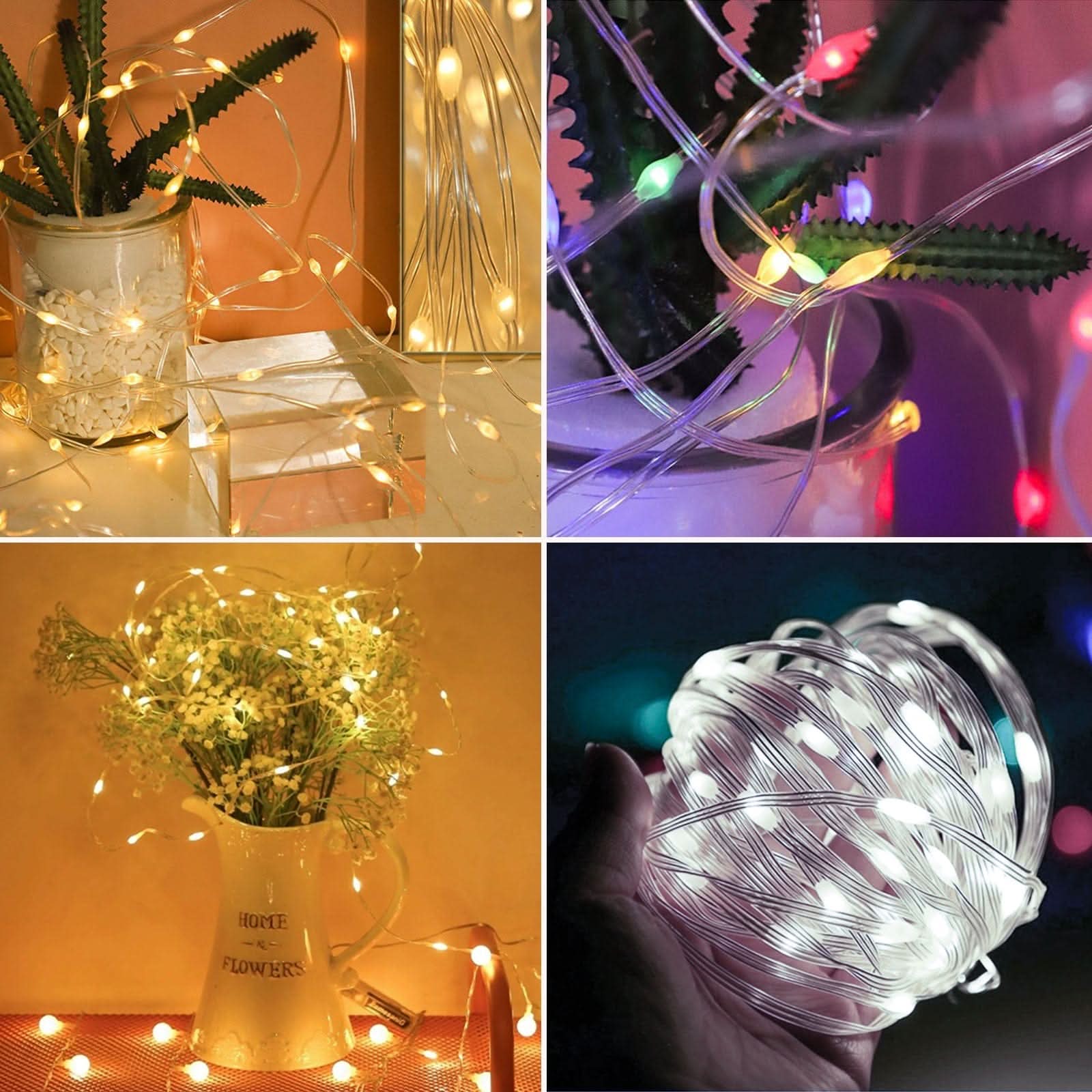 LumiGlow Solar Fairy String Lights Magic - Zhoras333 US