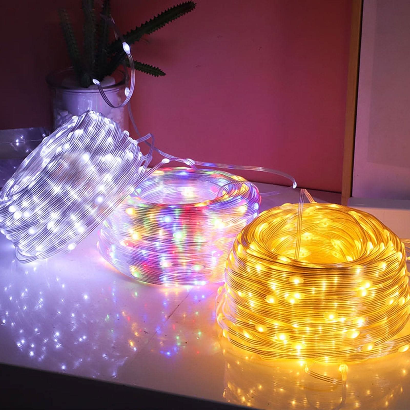 LumiGlow Solar Fairy String Lights Magic - Zhoras333 US