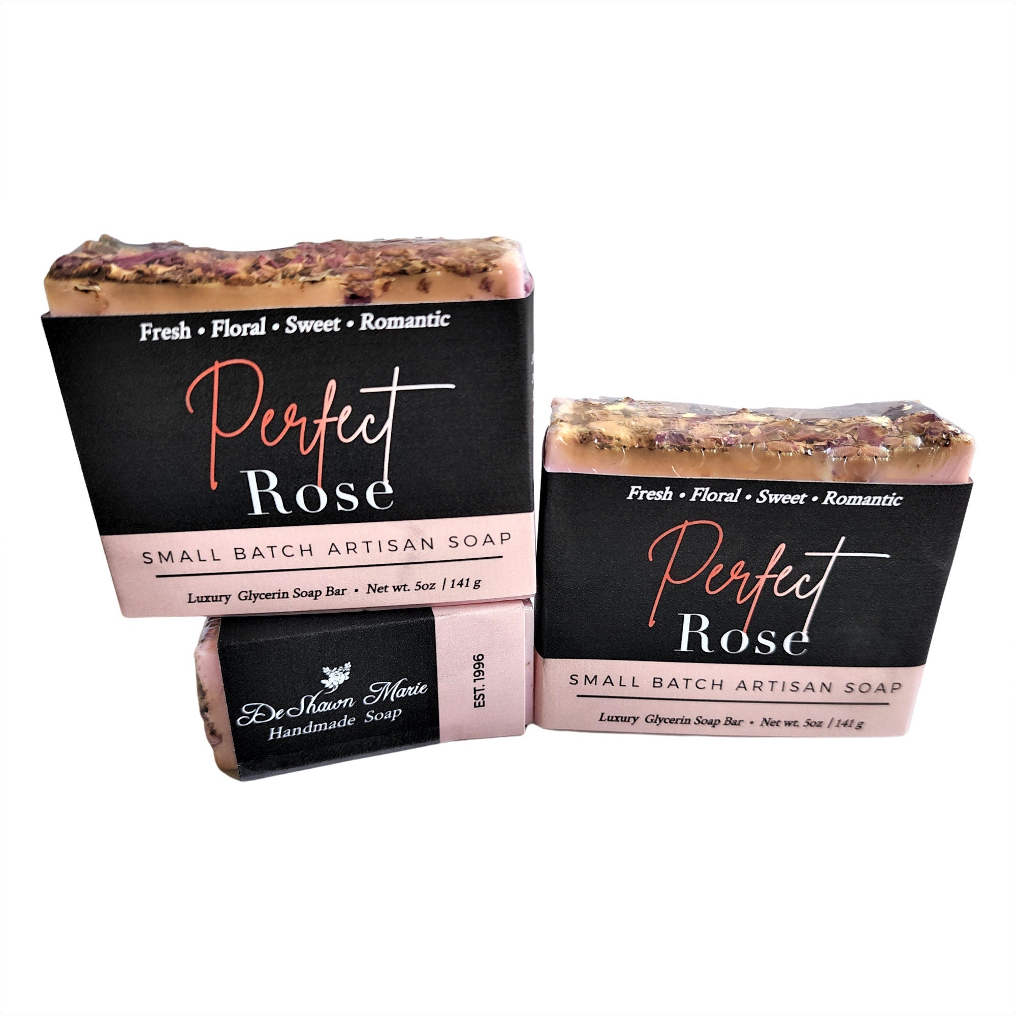 Perfect Rose — Artisan Glycerin Soap Bar - Zhoras333 US