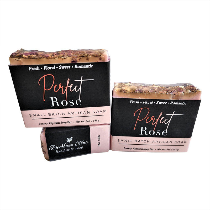 Perfect Rose — Artisan Glycerin Soap Bar - Zhoras333 US