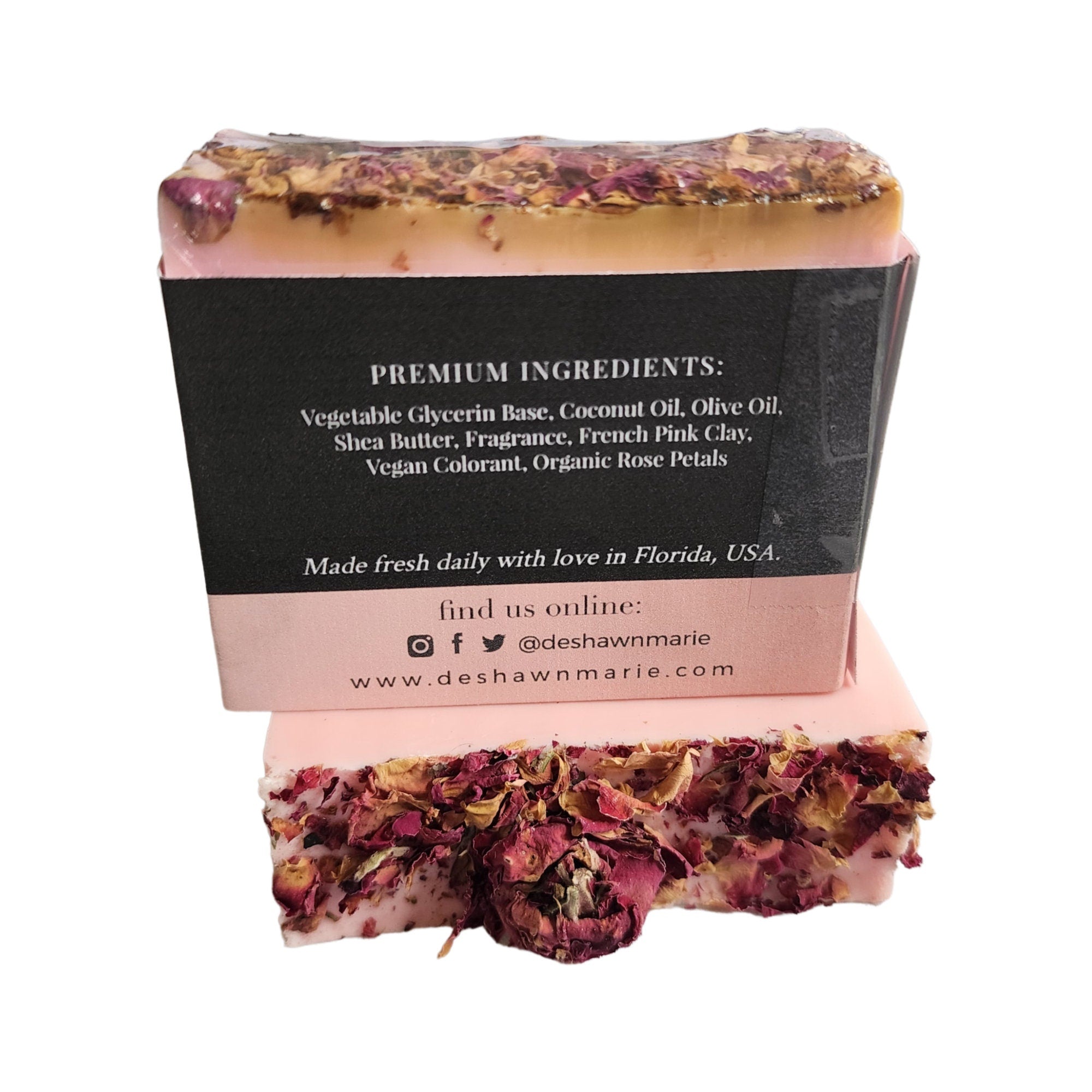 Perfect Rose — Artisan Glycerin Soap Bar - Zhoras333 US
