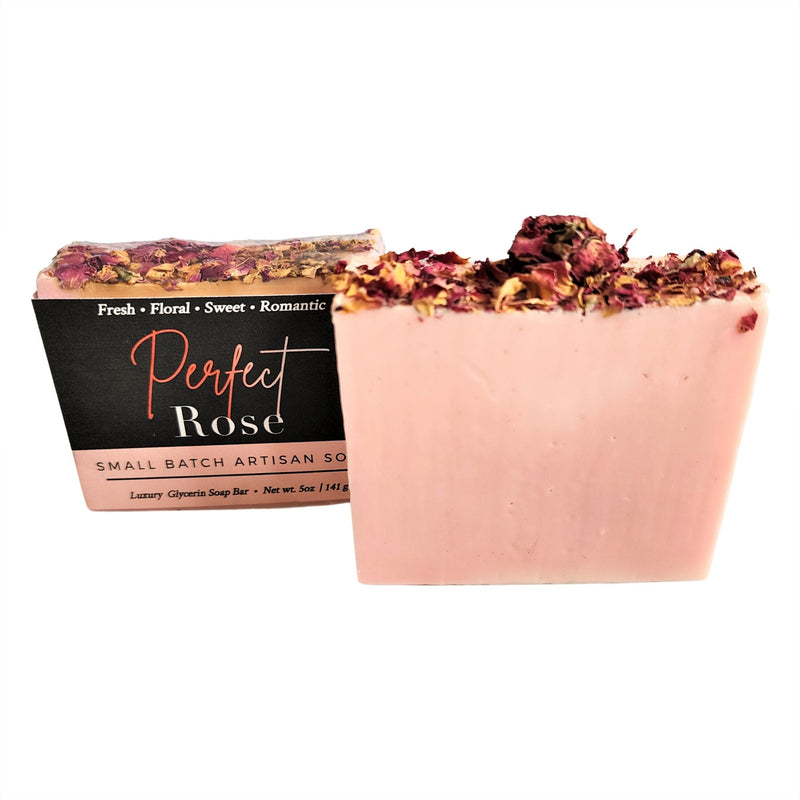 Perfect Rose — Artisan Glycerin Soap Bar - Zhoras333 US