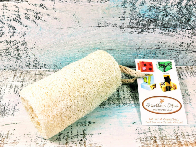 Natural Loofah Body Sponge — Gentle, Adjustable Exfoliation (Set of 2) - Zhoras333 US