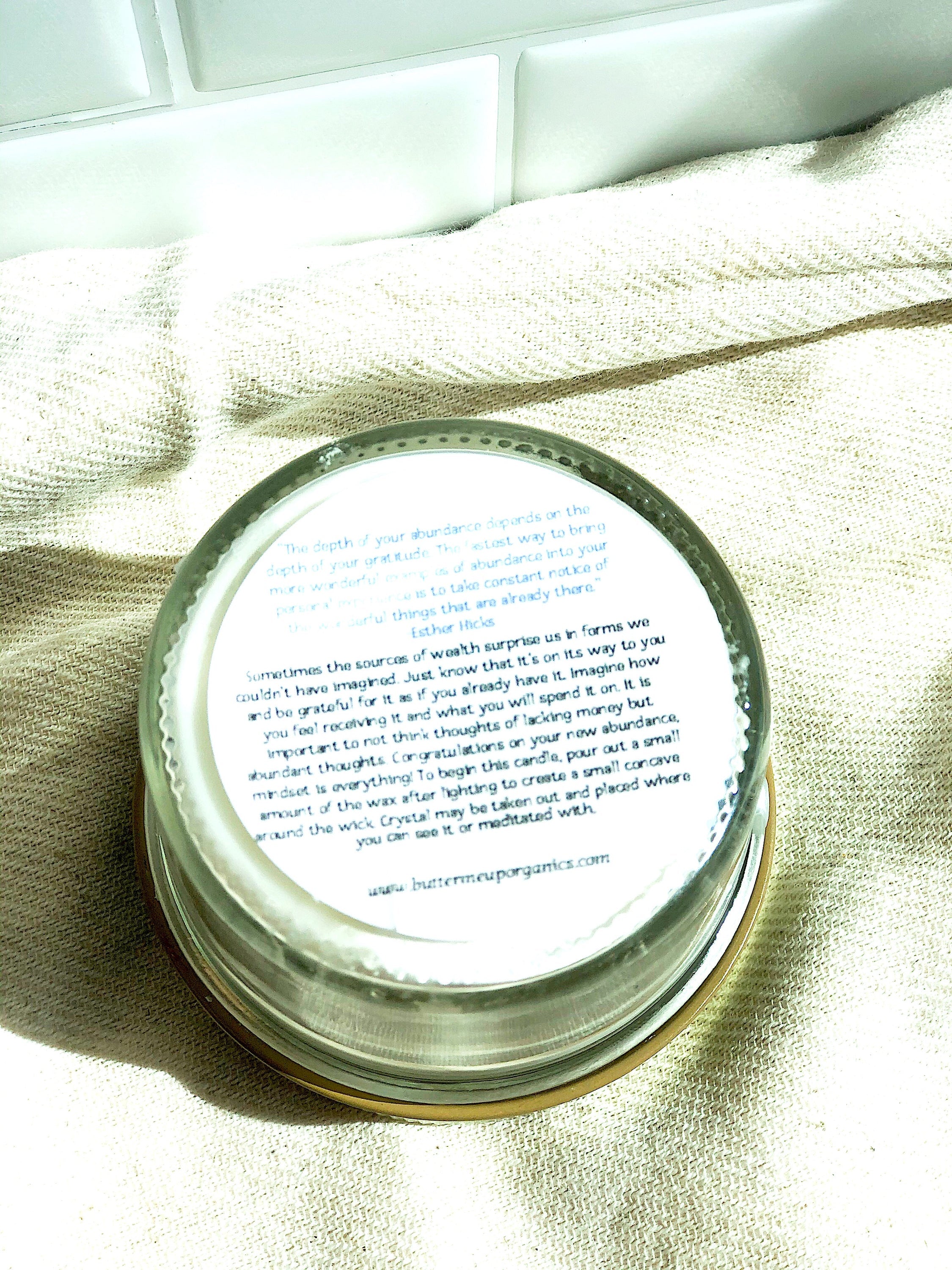 Abundance Ritual Candle — A Quiet Anchor for Intentional Moments - Zhoras333 US