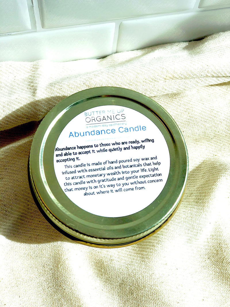 Abundance Ritual Candle — A Quiet Anchor for Intentional Moments - Zhoras333 US