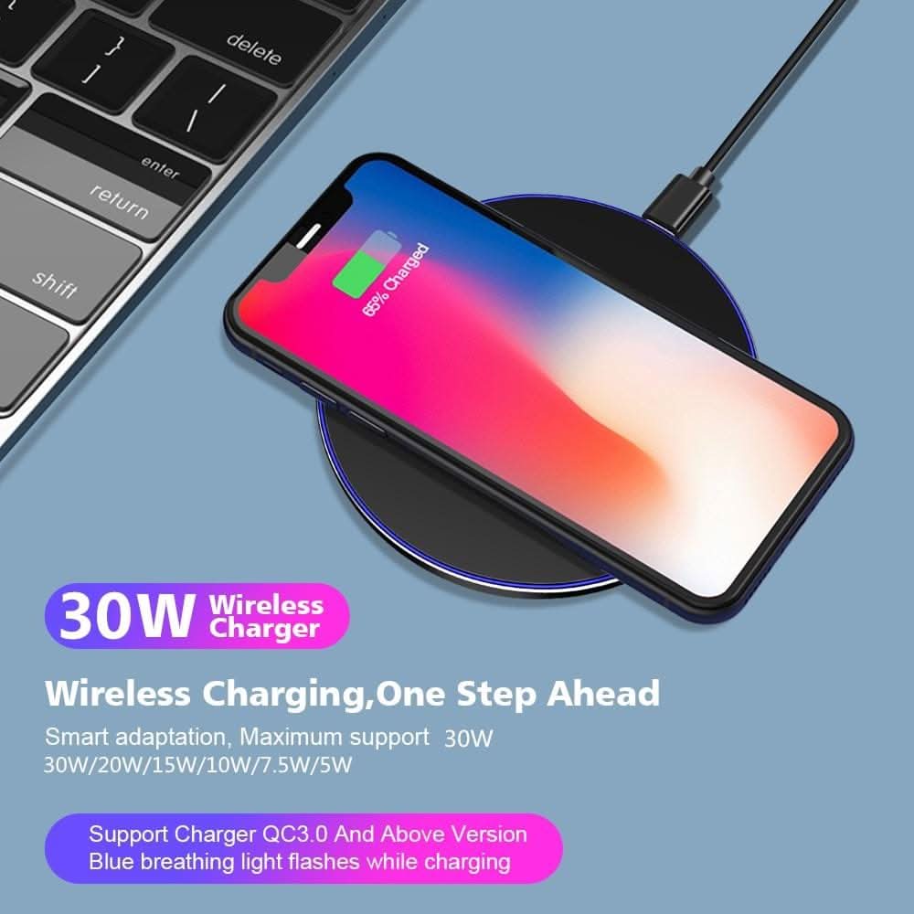 PowerNest W9 30W Ultra Slim Wireless Pad - Zhoras333 US