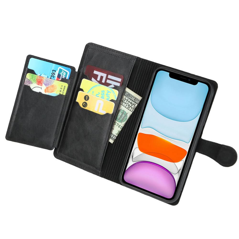 MagCharge Vegan Leather Zipper Wallet Case - Zhoras333 US