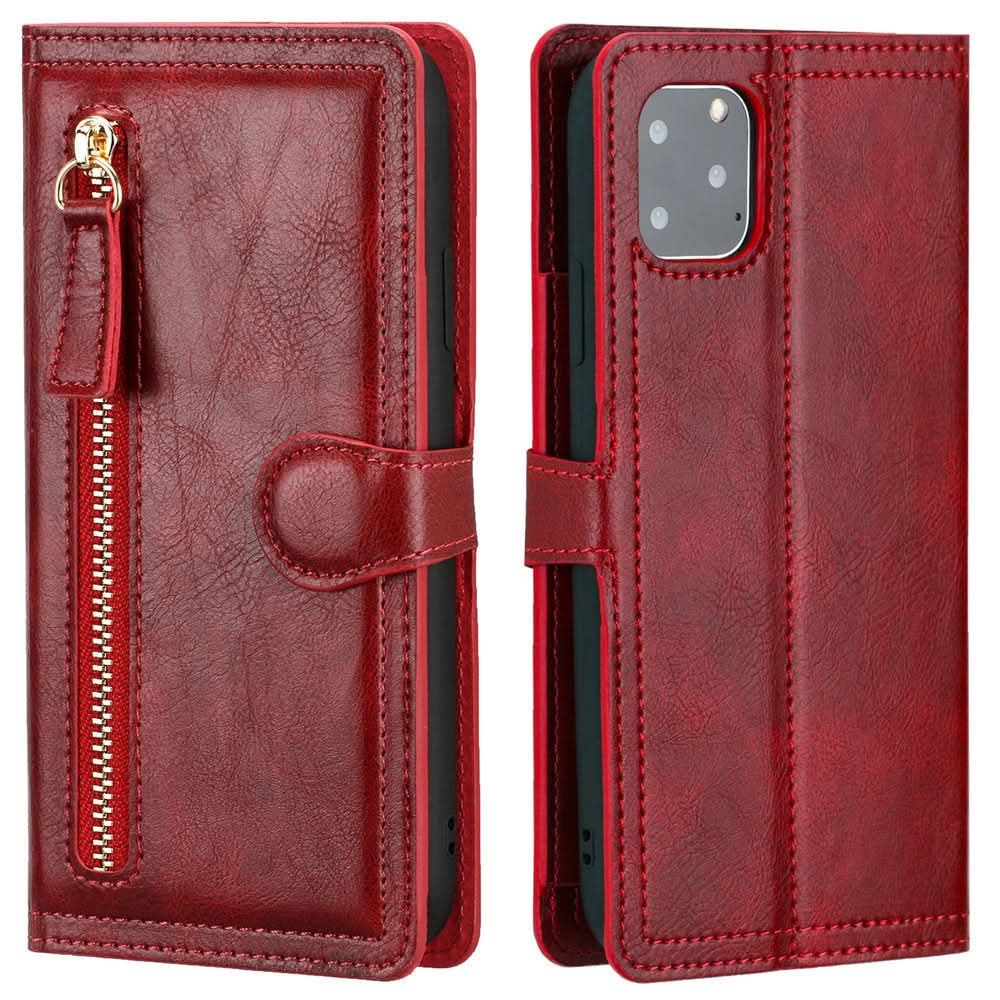 MagCharge Vegan Leather Zipper Wallet Case - Zhoras333 US
