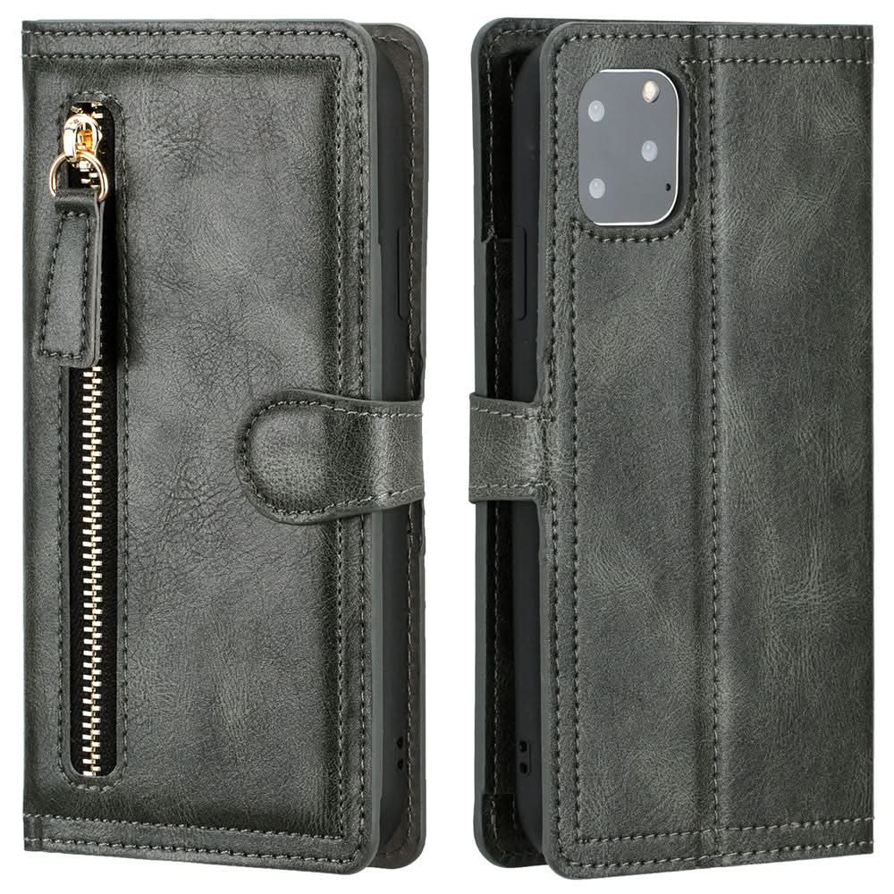 MagCharge Vegan Leather Zipper Wallet Case - Zhoras333 US
