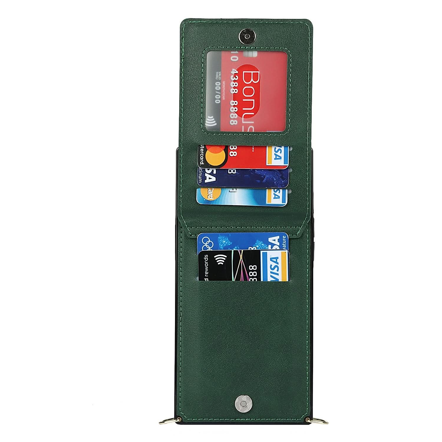 Slim Zipper Wallet Case iPhone Crossbody - Zhoras333 US