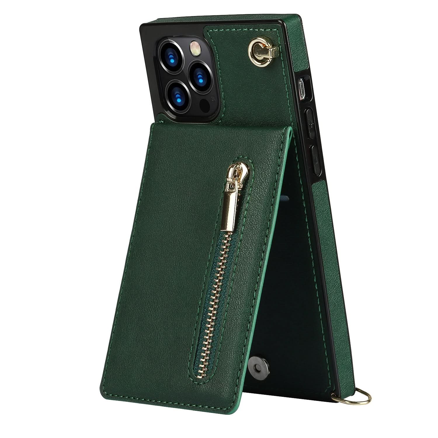 Slim Zipper Wallet Case iPhone Crossbody - Zhoras333 US