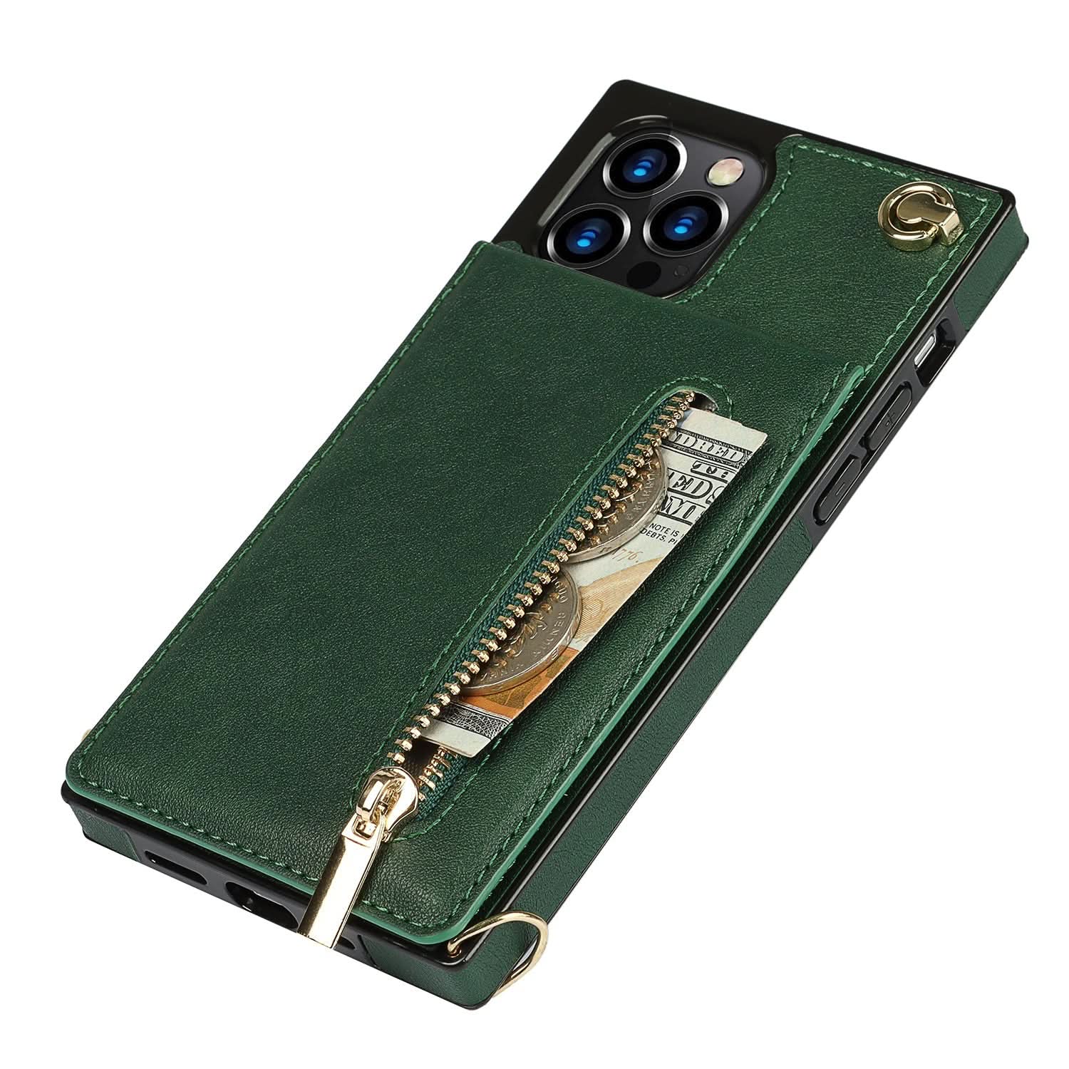 Slim Zipper Wallet Case iPhone Crossbody - Zhoras333 US