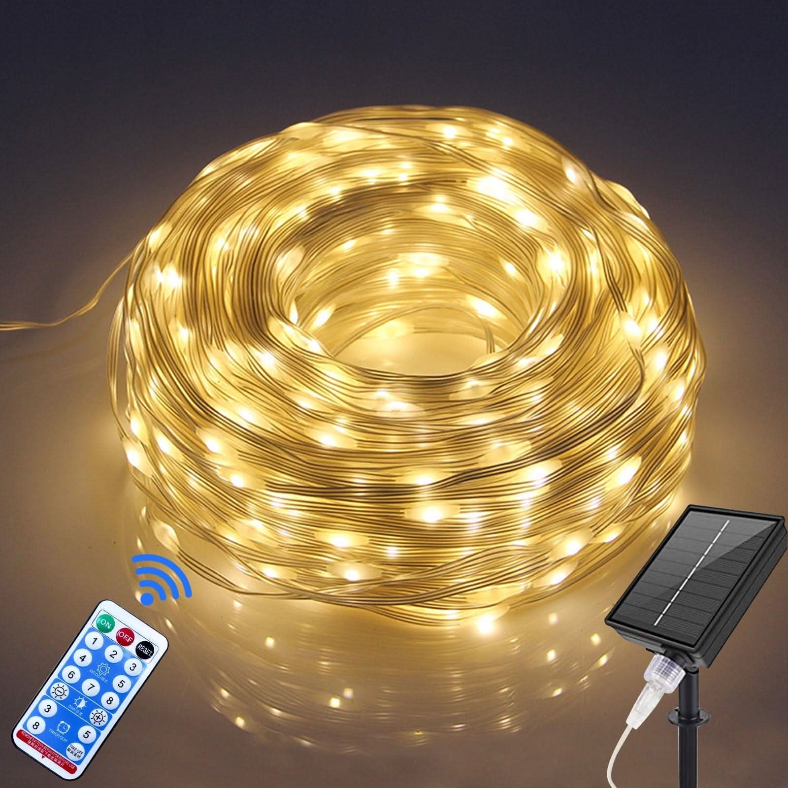 LumiGlow Solar Fairy String Lights Magic - Zhoras333 US