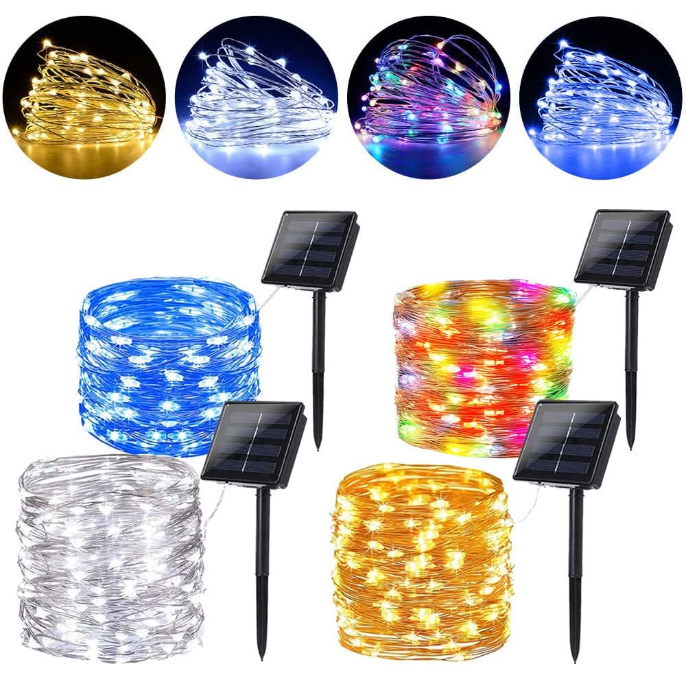 LumiGlow Solar Fairy String Lights Magic - Zhoras333 US